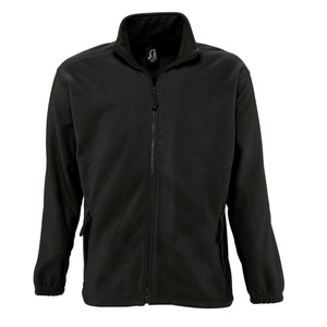 SOL's, SOLS Fleecejacke »Herren Outdoor Fleece Jacke North«, SOLS - Outdoor Fleece Jacke North, für Herren, Schwarz, Größe XXL