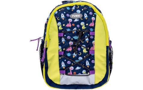 Funki, Funki Kinder-Rucksack, grün, Space Dinos, 28cm x 25cm x 11cm, 6022.021, Funki Kinderrucksack »Raumwunder«