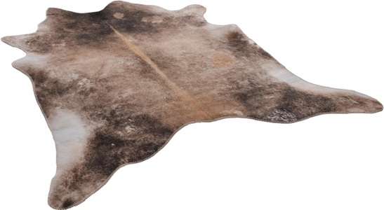 GINO FALCONE, Teppich, »Emilia«, Gino Falcone, rechteckig, Höhe 3 mm, gedruckt, Gino Falcone Fellteppich »Emilia«, fellförmig, 3 mm Höhe, Kunstfell, bedruckt, Kuhfell-Optik, ideal im Wohnzimmer & Schlafzimmer