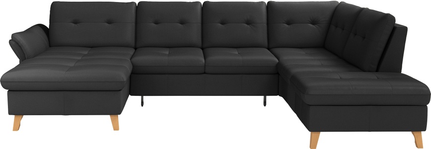 sit&more Wohnlandschaft »Göteborg«, inkl. Sitztiefenverstellung, wahlweise mit Bettfunktion & Bettkasten