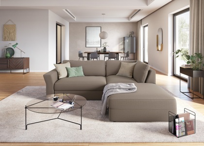 sit&more Ecksofa, inklusive Sitztiefenverstellung