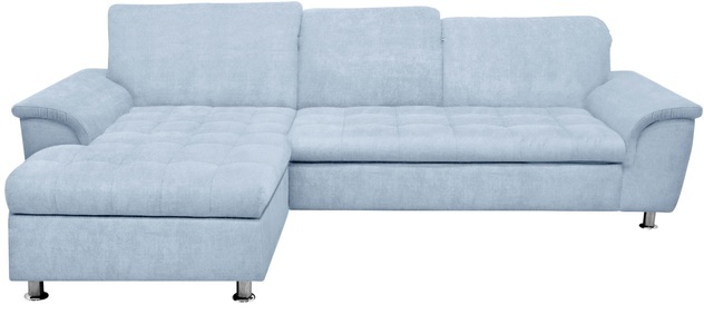 DOMO collection, DOMO collection Ecksofa, DOMO collection Ecksofa Franzi, wahlweise mit Bettfunktion, Bettkasten und Kopfteilverstellung