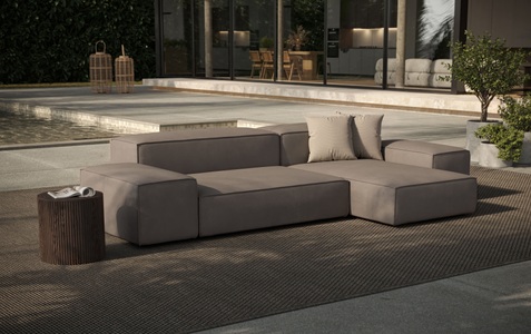 designwerk, designwerk Ecksofa »Puzzle, Designsofa für Indoor und Outdoor, bequem, modular«, wasserabweisend und strapazierfähig, designwerk Ecksofa »Puzzle, Designsofa für Indoor und Outdoor, bequem, modular«, wasserabweisend und strapazierfähig