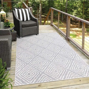 Carpet City, Carpet City Teppich »Outdoor«, rechteckig, 5 mm Höhe, Wetterfest & UV-beständig, für Balkon, Terrasse, Wintergarten, Flachgewebe, auch in quadratischer Form erhältlich, Carpet City Teppich »Outdoor 464«, rechteckig, 5 mm Höhe, UV-beständig, Flachgewebe, auch in quadratischer Form erhältlich
