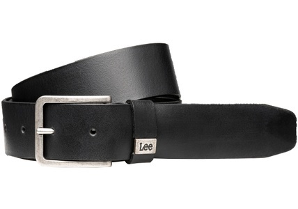 LEE, Small Logo Gürtel Herren Schwarz 90, Lee® Hüftgürtel »LEE Gürtel Small Logo Gurt«