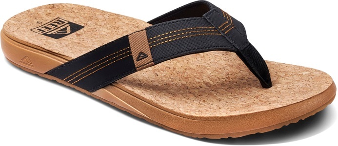 REEF, Reef Cushion Phantom Cork Flip-Flop Herren - Schwarz, 