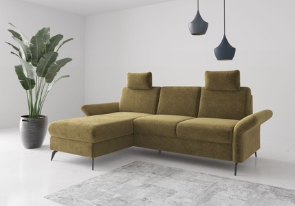 Home affaire Ecksofa »Rochelle«, wahlweise mit Bettfunktion, Bettkasten und Armteilverstellung