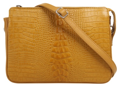 SAMANTHA LOOK, Samantha Look Umhängetasche, Samantha Look Umhängetasche, echt Leder, Made in Italy