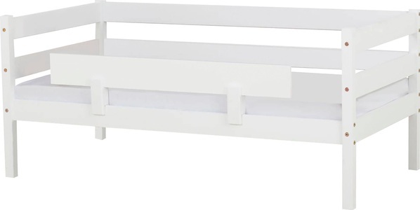 Hoppekids, Hoppekids Einzelbett »IDA-MARIE«, (Set), inklusive Matratze, wahlweise mit Absturzsicherung, Hoppekids Einzelbett »ECO Comfort Kinderbett, Kiefer Massivholz, Jugendbett inkl. Rollrost«, 70x160 cm, wahlweise in verschieden Farben/ Matratze/ Absturzsicherung