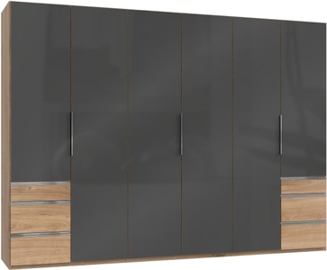 fresh to go, Fresh To Go Kleiderschrank »Level«, mit Glastüren, Wimex Kleiderschrank »Level by fresh to go«, mit vollflächigen Glastüren