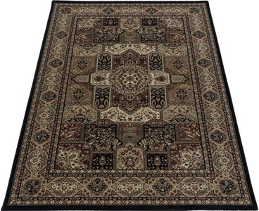Ayyildiz Teppiche, Ayyildiz Teppiche Teppich »KASHMIR 2603«, rechteckig, 10 mm Höhe, Wohnzimmer, Ayyildiz Teppiche Teppich »KASHMIR 2603«, rechteckig, 10 mm Höhe, Orient Optik, pflegeleicht, robuster Kurzflor, Wohnzimmer