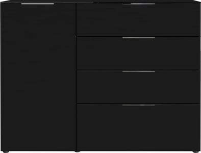 GERMANIA Sideboard »Oakland«, in 2 Breiten, Fronten und Oberboden mit Glasauflage