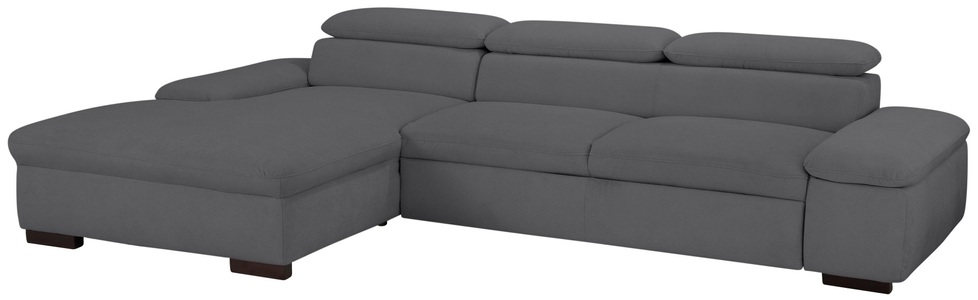 Home affaire Ecksofa »Alberto«, inklusive Kopfteilverstellung, mit Recamierenabschluss