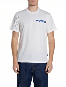 Replay T-Shirt mit Racing-Print