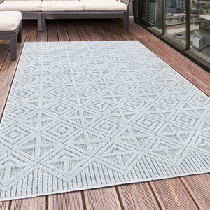 Ayyildiz Teppiche, Ayyildiz Teppiche Teppich, rechteckig, 8 mm Höhe, Flachflor mit Hoch-Tief-Struktur, In-und Outdoor geeignet, Ayyildiz Teppiche Teppich »BAHAMA 5156«, rechteckig, 8 mm Höhe, Flachflor mit Hoch-Tief-Struktur, In-und Outdoor geeignet