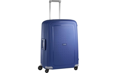 Samsonite 1, Samsonite - Koffer S'Cure Spinner 69 cm / 79 L - Dunkelblau, Samsonite Koffer »S'Cure 79 l«, 4 Rollen
