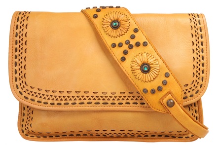 SAMANTHA LOOK, Samantha Look Umhängetasche, Samantha Look Umhängetasche, echt Leder