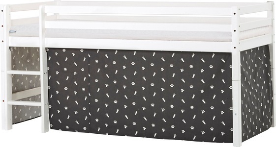 Hoppekids, Hoppekids Hochbett »ECO Dream«, mit Matratze & Vorhang, grosse Auswahl, 