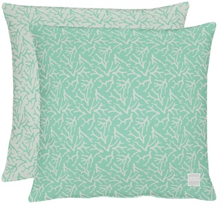 Schubiger, Kissen Jacquard Outdoor Schwarz-Weiss 45x45 cm, APELT Dekokissen »3970«, Wendekissenhülle mit Füllung, 1 Stück