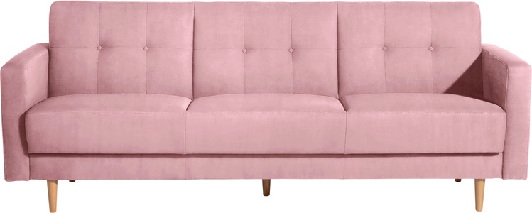 MAX WINZER, Max Winzer® 3-Sitzer »Jesper«, Schlafsofa mit Knopfheftung im Rücken, inklusive Bettkasten, Max Winzer® 3-Sitzer »Jesper Kippcouch mit komfortablem Federkern, klassisch und modern«, Schlafsofa mit Knopfheftung im Rücken, inklusive Bettkasten