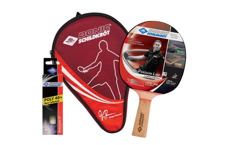 Donic-Schildkröt, Donic-Schildkröt 1er Set Persson 600 Tischtennis Set, 