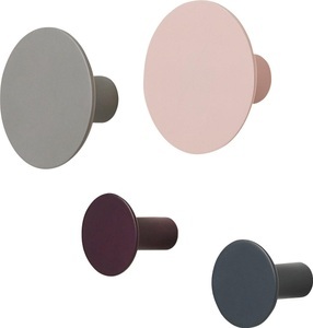 Blomus, BLOMUS Garderobenhaken »PONTO« (Set, 4), BLOMUS Garderobenhaken »PONTO«, (Set, 4)