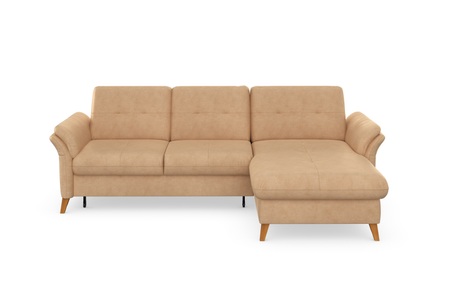 sit&more Ecksofa »Göteborg«, inklusive Sitztiefenverstellung und Federkern, wahlweise mit Bettfunktion und Bettkasten