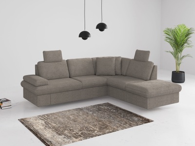 sit&more Ecksofa »Moreno«, mit Armteilverstellung,wahlweise mit Bettfunktion