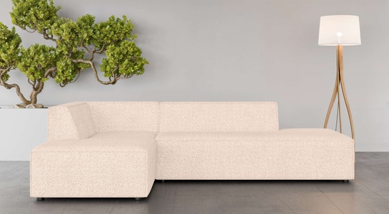 INOSIGN Ecksofa »Cavan«, L-Form, Ottomane links oder rechts bestellbar