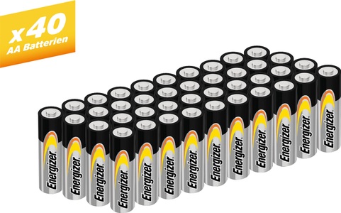Energizer, Energizer Power LR06 Mignon (AA)-Batterie Alkali-Mangan 1.5 V 40 St., 