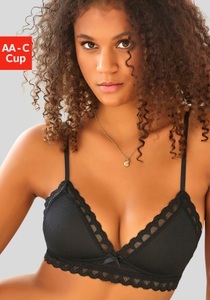 S.Oliver, s.Oliver Bralette-BH, mit Schale und ohne Bügel, s.Oliver Bralette-BH, mit Schale und ohne Bügel, Basic Dessous