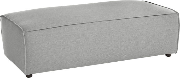 HOME AFFAIRE, Home affaire Hocker »NEU: SHERWOOD XXL, Polsterhocker, Cord, Webstoff«, rechteckig, bequemer Sitzkomfort, 130/60/44 cm, Krokodilverbinder, Home affaire Hocker »NEU: SHERWOOD XXL, Polsterhocker, Cord, Webstoff« rechteckig, bequemer Sitzkomfort, 130/60/44 cm, Krokodilverbinder