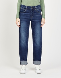 GANG Straight-Jeans »94SOLEY« exklusives Design ohne Turn-up am Beinabschluss