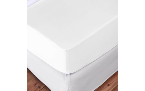 undefined, Jersey-Fixleintuch für Topper, Jersey Weiss