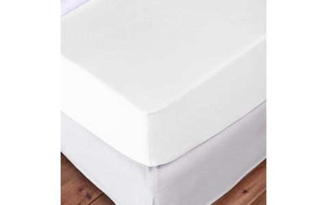 undefined, Jersey-Fixleintuch für Topper, Jersey Weiss