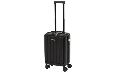 Koor, KOOR Koffer »39.5 L, Schwarz«, KOOR Koffer »39.5 L, Schwarz«, 4 Rollen