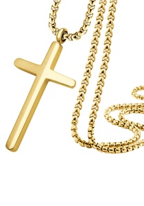 Firetti Kette mit Anhänger »Kreuz«