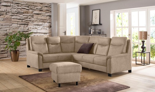Home affaire Ecksofa »Bocca«, mit Federkern, incl. Kopfteilverstellung, wahlweise Bettfunktion