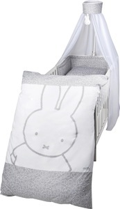 Roba, Roba Kinderbettgarnitur miffy®, Kinderbettwäsche MIFFY 4-tlg.