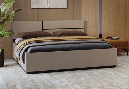 INOSIGN, INOSIGN Bettgestell »Cross, moderner Bettrahmen«, Doppelbett in zwei Grössen, stabiles Bettgestell, GOODproduct Bett »Cross, moderner Bettrahmen« Doppelbett in zwei Grössen, stabiles Bettgestell