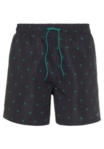 S.Oliver, s.Oliver Badeshorts, mit Palmen-Design, s.Oliver Badeshorts, mit Palmen-Design