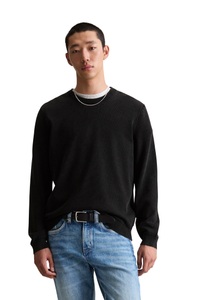 Marc O'Polo DENIM Strickpullover regular fit, Rundhals, sanfte Struktur
