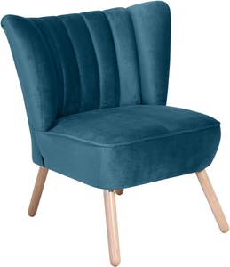 MAX WINZER, Max Winzer® Sessel »Aspen«, im Retrostil, Max Winzer® Sessel »Aspen, Loungesessel, Solitärsessel, bequem,«, tolle Rückenlehnenverarbeitung im Retrostil, hoher Fuss