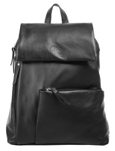 CLUTY, Cluty Cityrucksack, Cluty Cityrucksack, echt Leder, Made in Italy