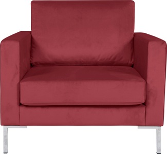 Alte Gerberei, Alte Gerberei Sessel »Velina«, mit Metall-Winkelfüssen, Alte Gerberei Sessel »Velina Designsessel und Loungesessel«, mit Metall-Winkelfüssen