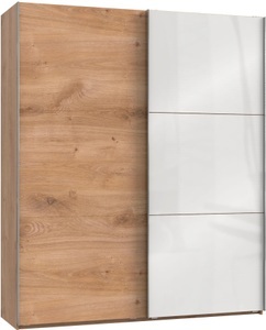 fresh to go, Fresh To Go Schwebetürenschrank »Level«, mit Glastür, Wimex Schwebetürenschrank »Level by fresh to go«, mit jeweils einer Glastür