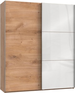 fresh to go, Fresh To Go Schwebetürenschrank »Level«, mit Glastür, Wimex Schwebetürenschrank »Level by fresh to go«, mit jeweils einer Glastür