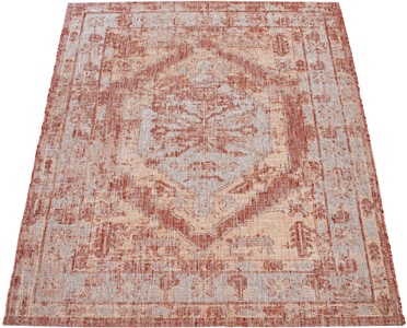 PACO HOME, Paco Home Teppich »Kuba 128«, rechteckig, 4 mm Höhe, Flachgewebe, Orient-Optik, In- und Outdoor geeignet, Wohnzimmer, Paco Home Teppich »Kuba 128«, rechteckig, 4 mm Höhe, Flachgewebe, Orient-Optik, In- und Outdoor geeignet, Wohnzimmer