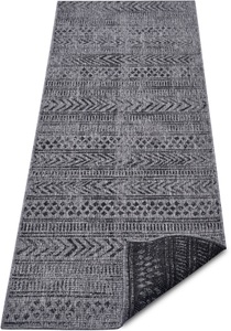 NORTHRUGS, NORTHRUGS Läufer »BIRI«, rechteckig, 5 mm Höhe, In- und Outdoor geeignet, Wendbar, NORTHRUGS Teppich »BIRI Wendeteppich«, rechteckig, 5 mm Höhe, In-& Outdoor, Wetterfest, Balkon, Läufer, Wohnzimmer, Wasserfest, Boho