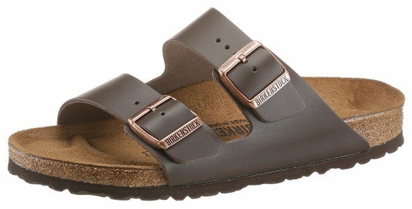 Birkenstock, Birkenstock Pantolette »ARIZONA«, Birkenstock Arizona Pantolette für Damen und Herren braun
